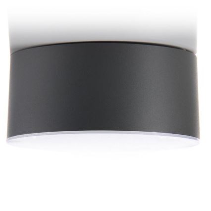 LED2 - LED Ceiling light BUTTON LED/17W/230V anthracite