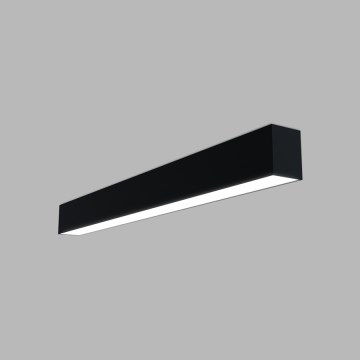 LED2 - LED Ceiling Light LINO LED/24W/230V 3000/3500/4000K 90 cm Black