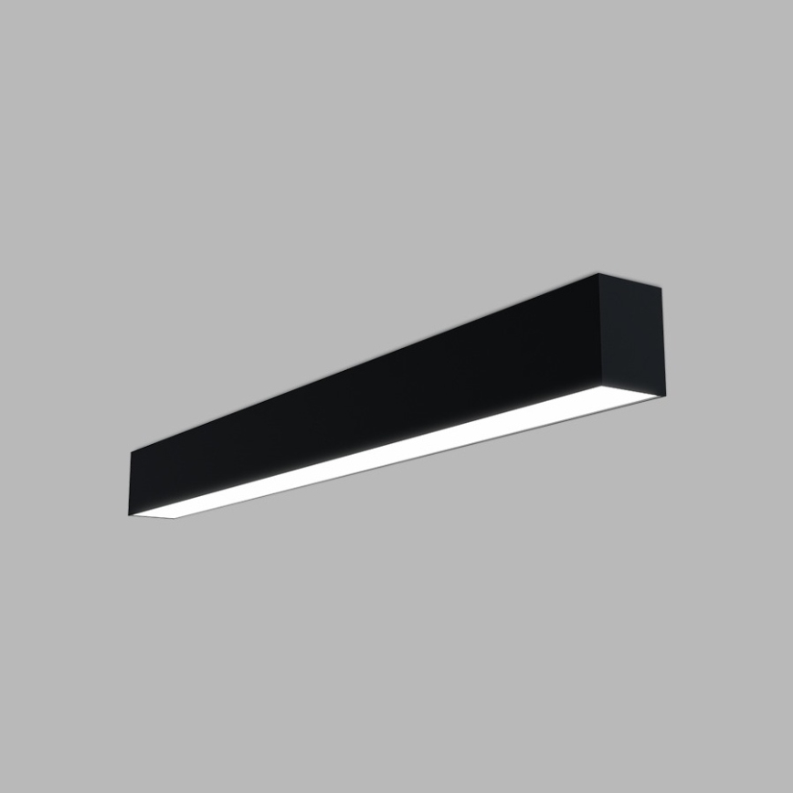 LED2 - LED Ceiling Light LINO LED/24W/230V 3000/3500/4000K 90 cm Black