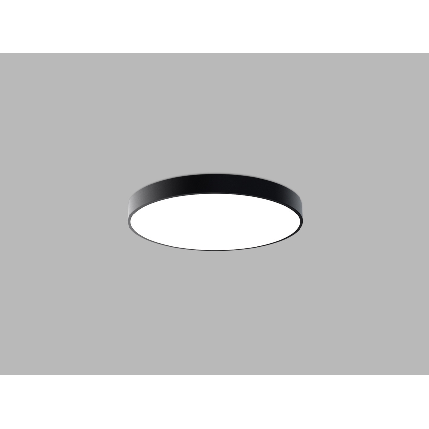 LED2 - LED Ceiling Light MONO SLIM LED/60W/230V 3000K/4000K Ø 60 cm Black