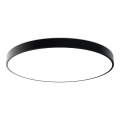 LED2 - LED Ceiling Light MONO SLIM LED/80W/230V 3000K/4000K Ø 80 cm Black