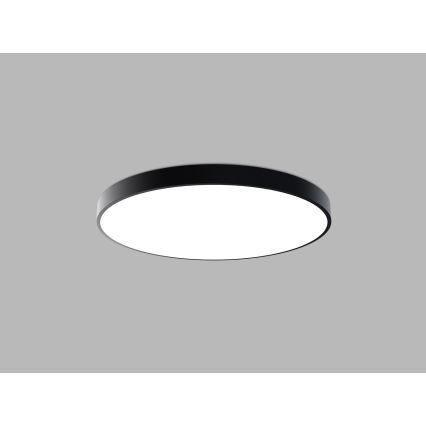 LED2 - LED Ceiling Light MONO SLIM LED/80W/230V 3000K/4000K Ø 80 cm Black