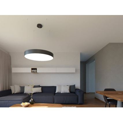 LED2 - LED Chandelier on a string MONO LED/60W/230V 3000/4000K black