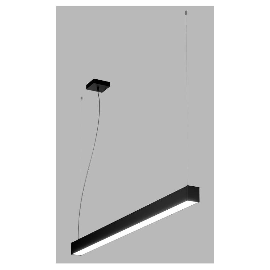 LED2 - LED Chandelier on a string NOLI LED/40W/230V 3000K/3500K/4000K black