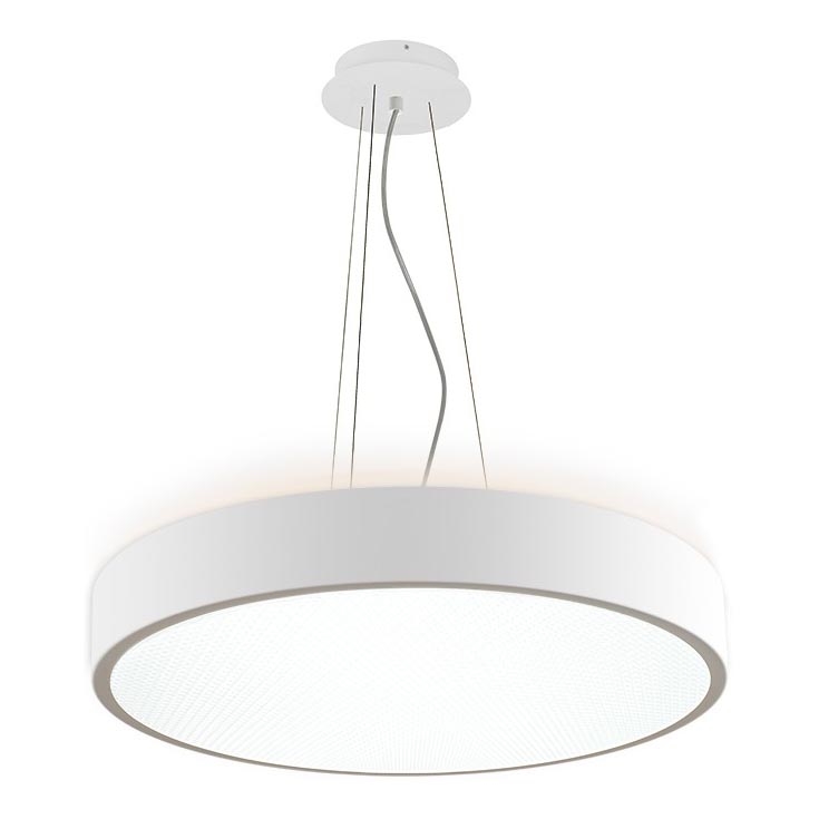 LED2 - LED Chandelier on a string ROTO LED/48W/230V 2700K/3300K/4000K IP40 white d. 40 cm
