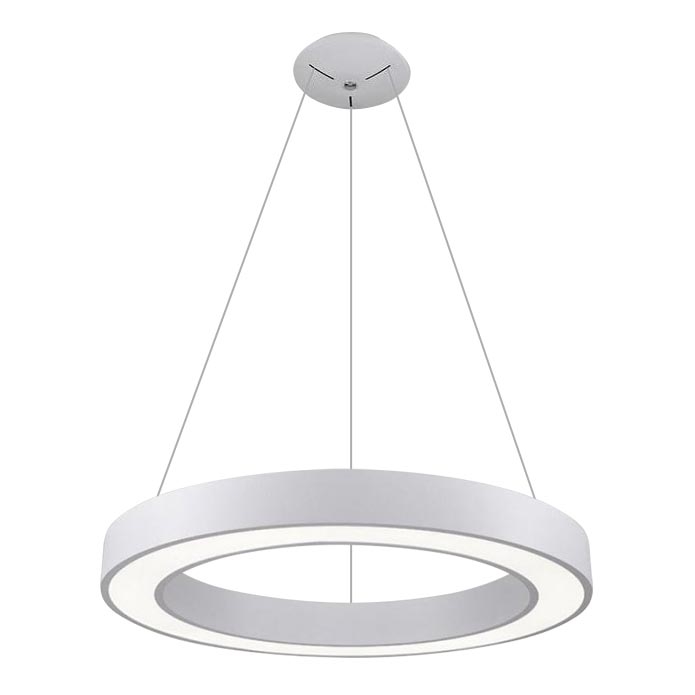 LED2 - LED Chandelier on a string SATURN LED/50W/230V 3000K d. 60 cm white