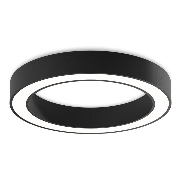 LED2 - LED Dimmable ceiling light SATURN LED/50W/230V 3000K/4000K black
