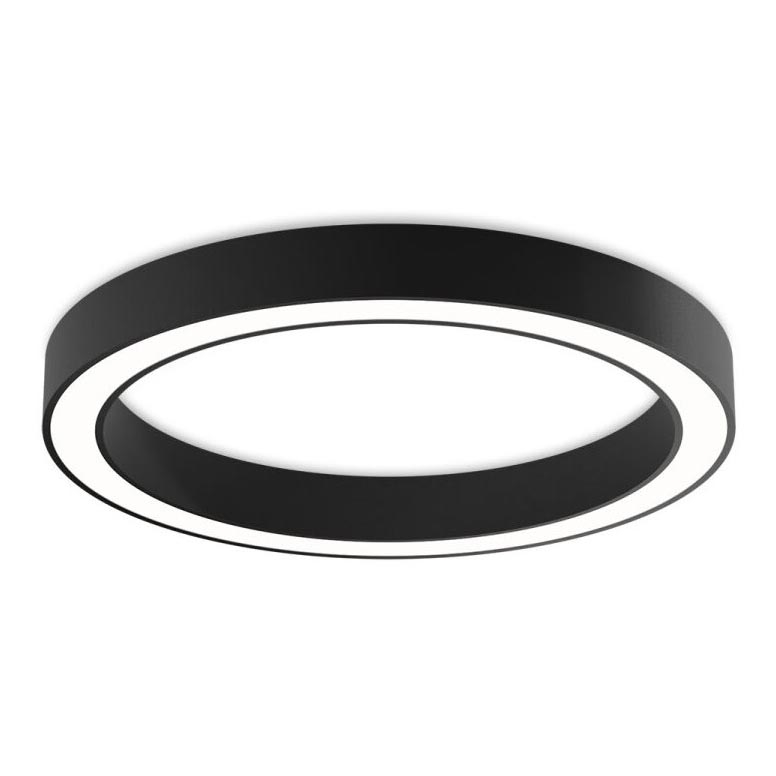 LED2 - LED Dimmable ceiling light SATURN LED/60W/230V 3000K/4000K black