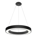 LED2 - LED Dimmable chandelier on a string SATURN LED/50W/230V 3000K/4000K black
