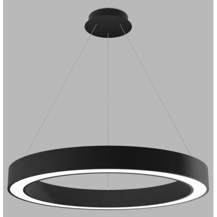 LED2 - LED Dimmable chandelier on a string SATURN LED/60W/230V 3000K/4000K black
