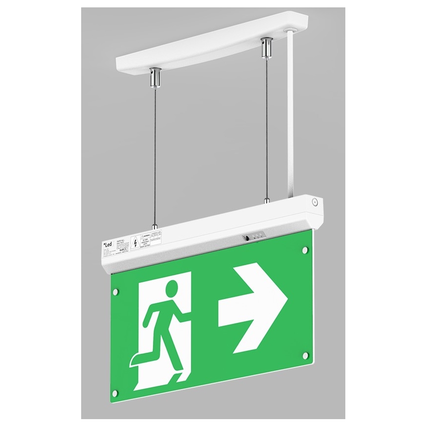 LED2 - LED Emergency light SAFE ALL LED/2W/3,6V 6000K IP40