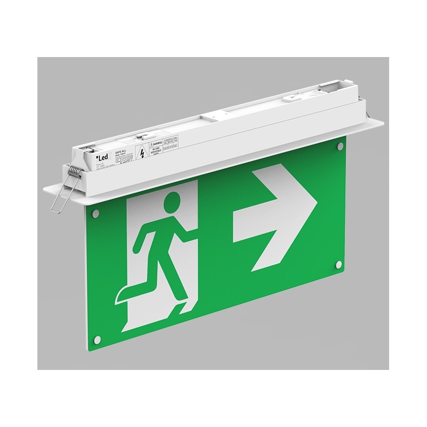 LED2 - LED Emergency light SAFE ALL LED/2W/3,6V 6000K IP40