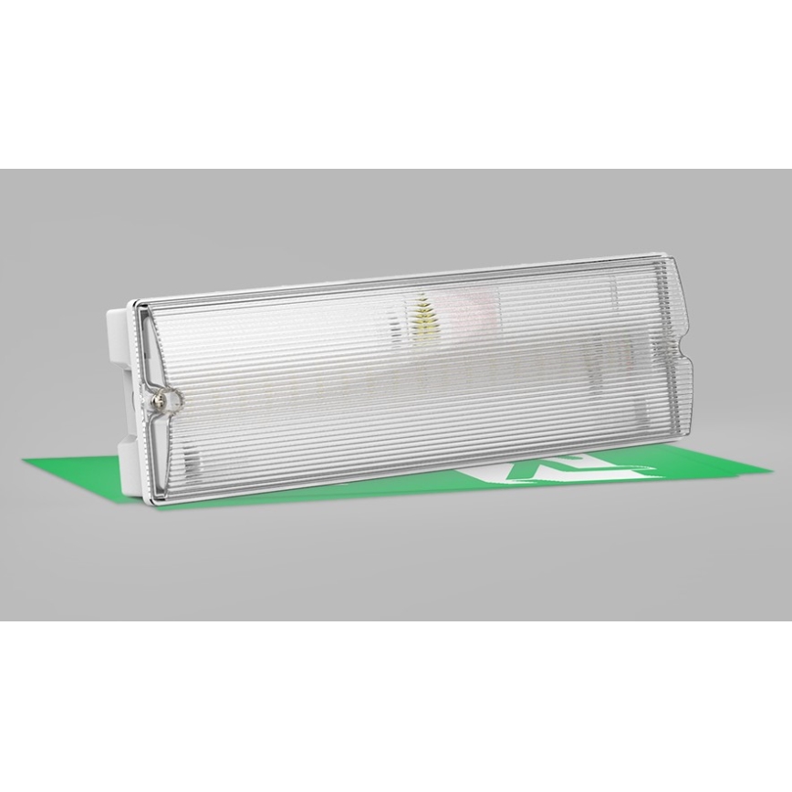 LED2 - LED Emergency light SAFE ON LED/3W/3,6V 6000K IP65