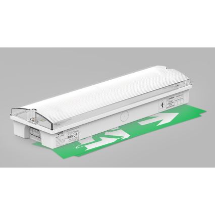 LED2 - LED Emergency light SAFE ON LED/3W/3,6V 6000K IP65