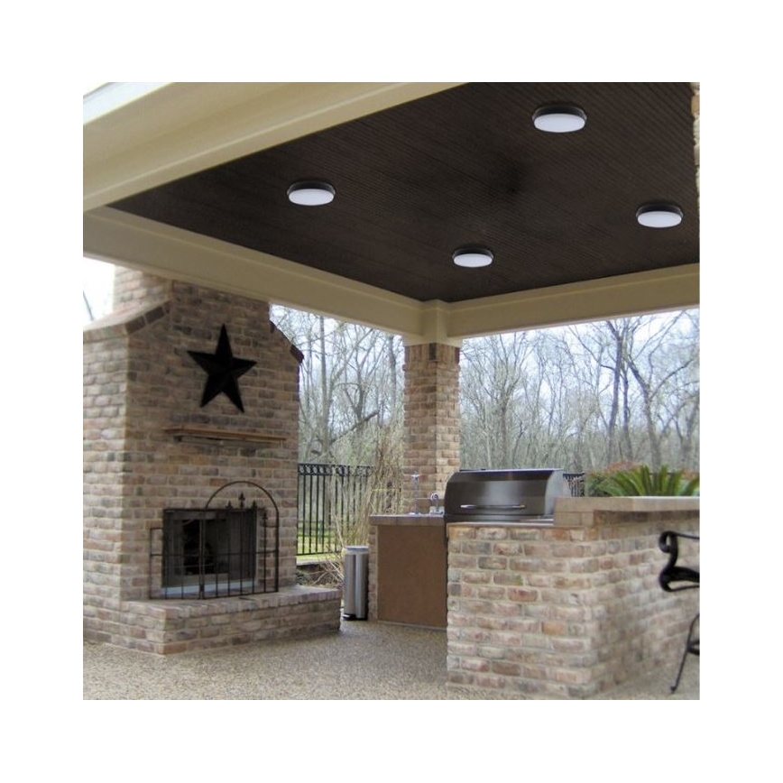 LED2 - LED Outdoor ceiling light LUNA LED/25W/230V  IP54 round
