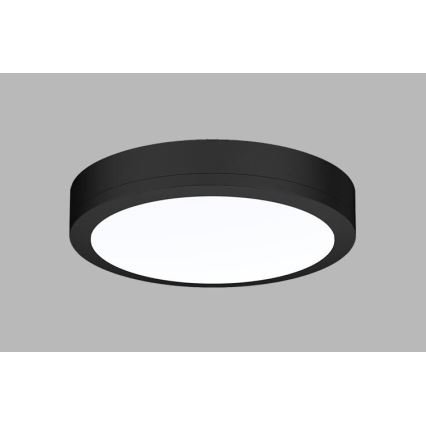 LED2 - LED Outdoor ceiling light with a sensor KERY LED/18W/230V IP65 black