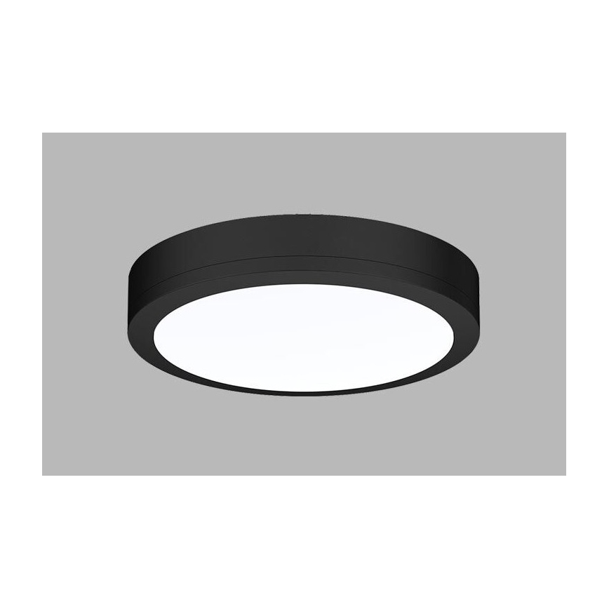 LED2 - LED Outdoor ceiling light with a sensor KERY LED/18W/230V IP65 black