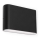 LED2 - LED Outdoor wall light FLAT 2xLED/3W/230V IP65 3000K/4000K/5700K black