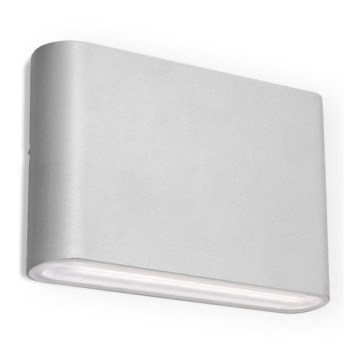 LED2 - LED Outdoor wall light FLAT 2xLED/3W/230V IP65 3000K/4000K/5700K white