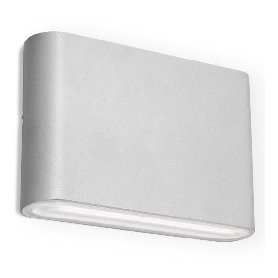 LED2 - LED Outdoor wall light FLAT 2xLED/3W/230V IP65 3000K/4000K/5700K white