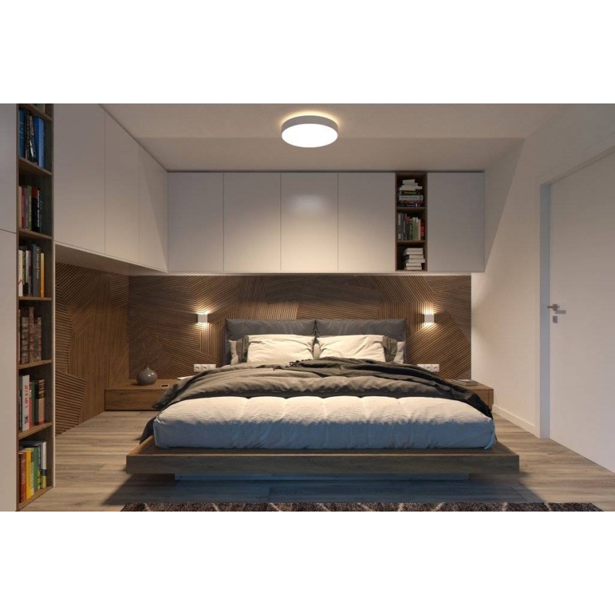 LED2 - LED Outdoor wall light FLAT 2xLED/3W/230V IP65 3000K/4000K/5700K white