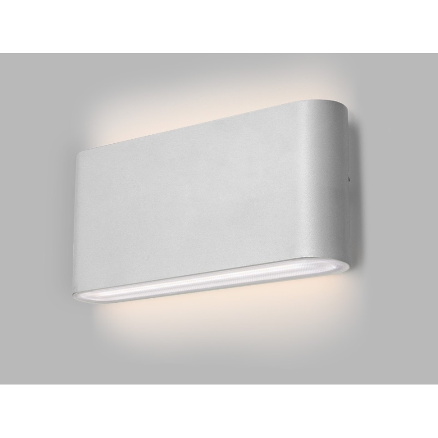 LED2 - LED Outdoor wall light FLAT 2xLED/5W/230V IP65
