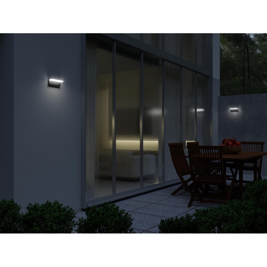 LED2 - LED Outdoor wall light HUGO LED/9W/230V IP54 3000K/4000K