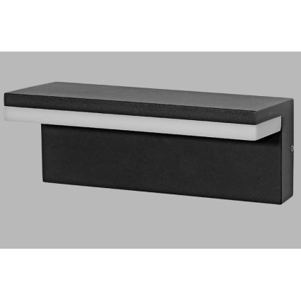 LED2 - LED Outdoor wall light HUGO LED/9W/230V IP54 3000K/4000K