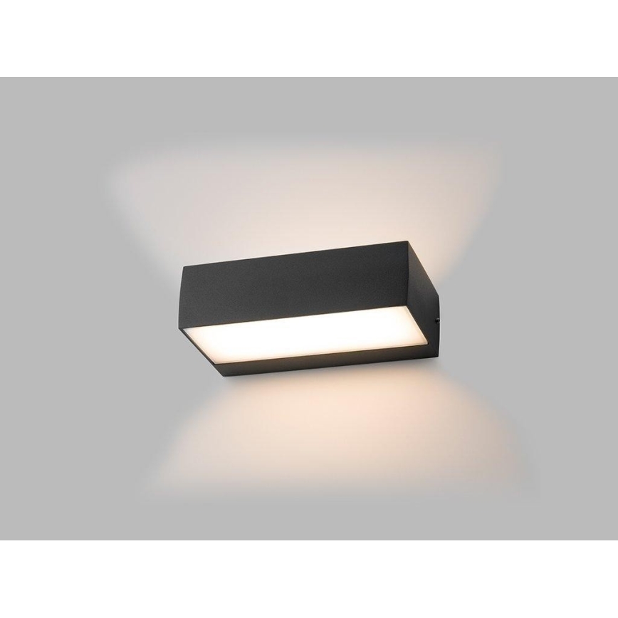 LED2 - LED Outdoor wall light KVADER LED/9W/230V IP54