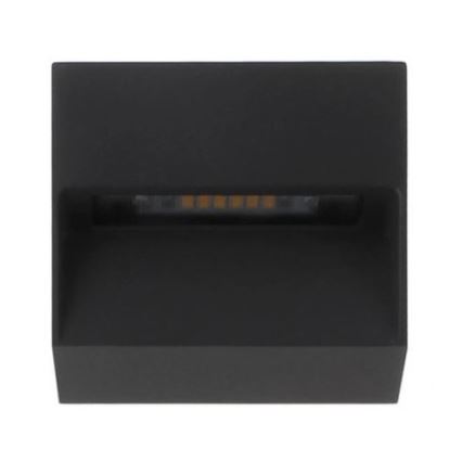 LED2 - LED Outdoor wall light STEP ON LED/3W/230V anthracite IP54