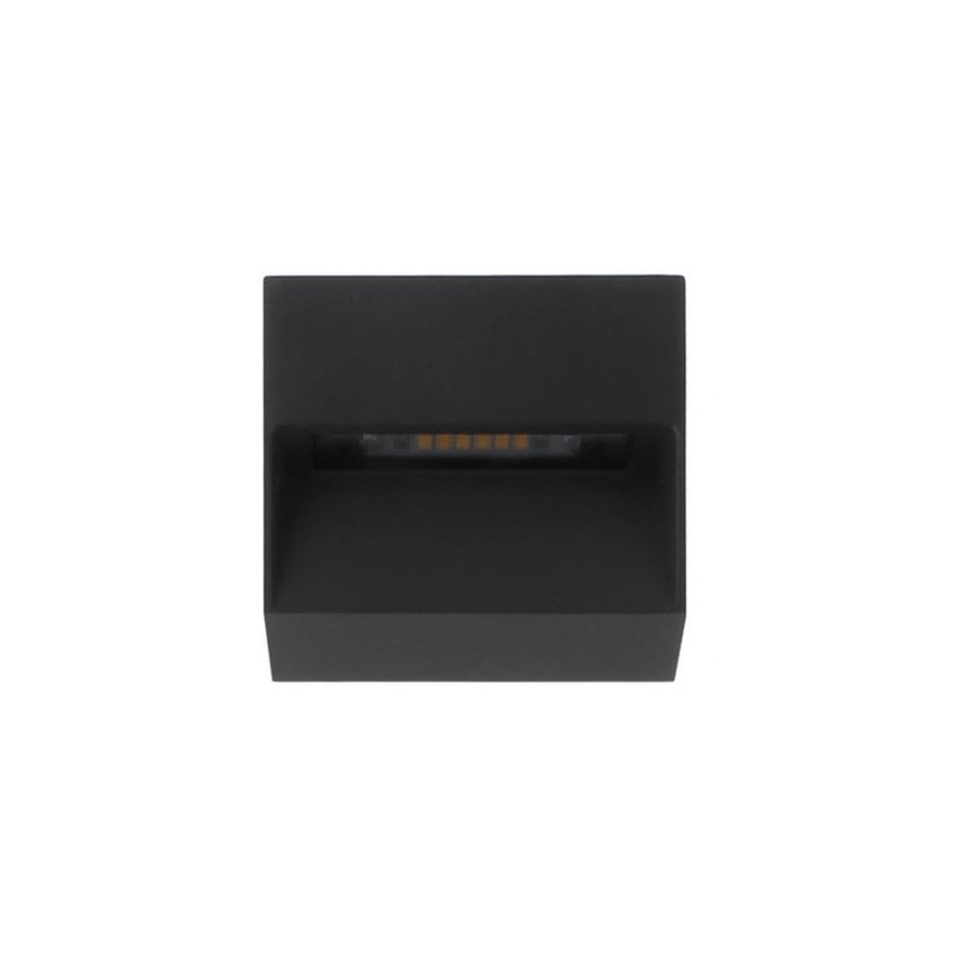LED2 - LED Outdoor wall light STEP ON LED/3W/230V anthracite IP54