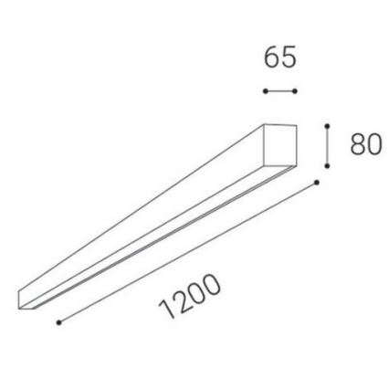 LED2 - LED Recessed ceiling light LINO LED/30W/230V 3000/3500/4000 white