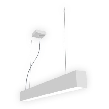 LED2 - LINO Cable-Mounted LED Pendant Light, 24W, 230V, Selectable 3000/3500/4000K, 90 cm, Black