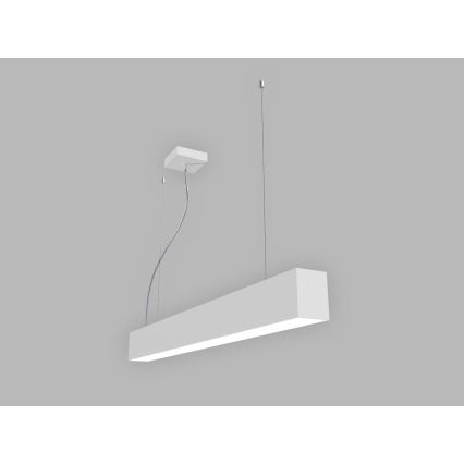 LED2 - LINO Cable-Mounted LED Pendant Light, 24W, 230V, Selectable 3000/3500/4000K, 90 cm, Black