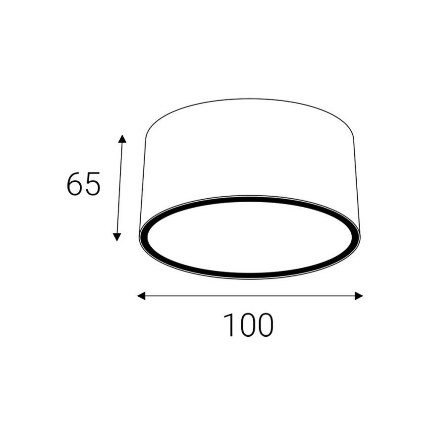 LED2 - Outdoor spotlight MEDO 1xGX53/11W/230V white IP54