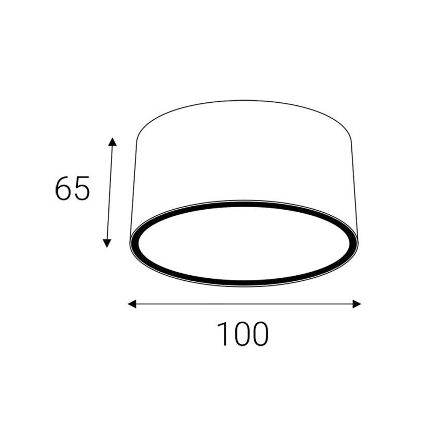 LED2 - Outdoor spotlight MEDO GX53/11W/230V anthracite IP54