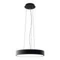 LED2 - Pendant light on cable MONO SLIM LED/30W/230V 2700/3000K/4000K Ø 40 cm black