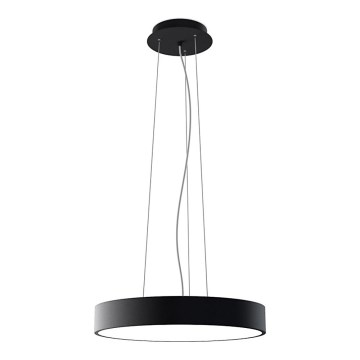 LED2 - Pendant light on cable MONO SLIM LED/30W/230V 2700/3000K/4000K Ø 40 cm black