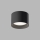 LED2 - ZETA ON LED Spotlight/8W/230V 3000/3500/4000K Ø 9 cm Black