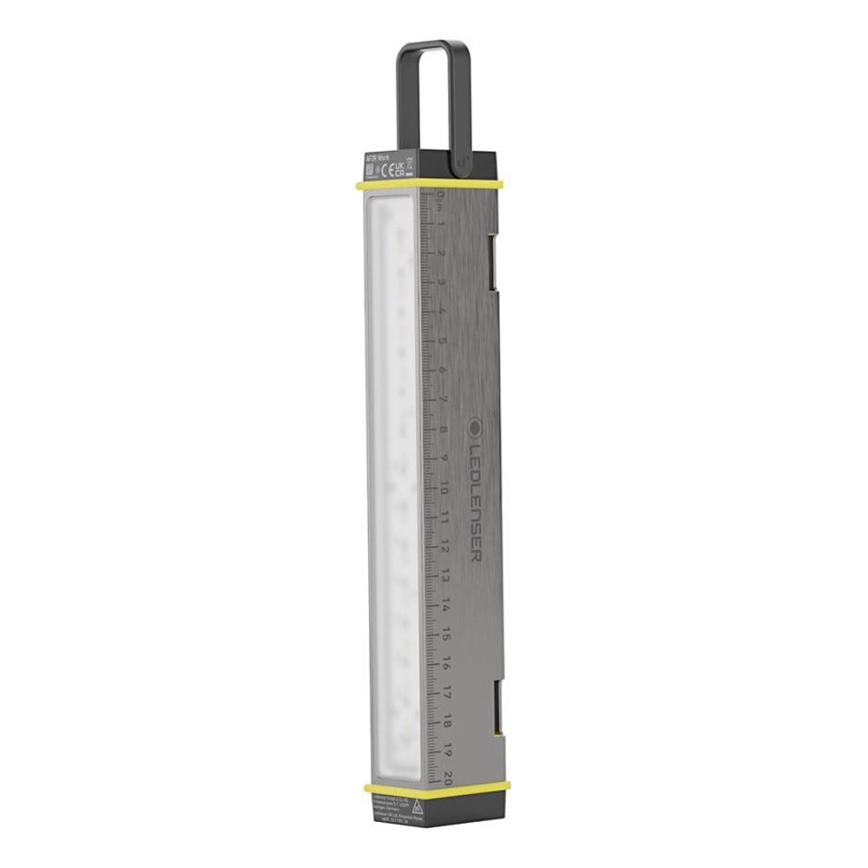 Ledlenser AF2R - Dimmable Rechargeable LED Work Light, IP54, 1000 lm, 50 h