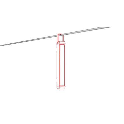 Ledlenser AF2R - Dimmable Rechargeable LED Work Light, IP54, 1000 lm, 50 h, 4810 mAh