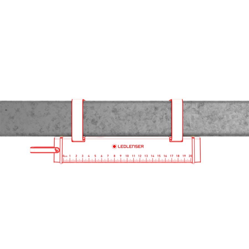 Ledlenser AF2R - Dimmable Rechargeable LED Work Light, IP54, 1000 lm, 50 h, 4810 mAh