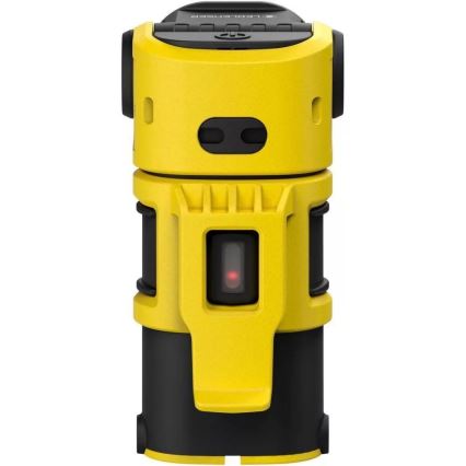 Ledlenser EXC6R - Dimmable Rechargeable LED Flashlight with Charging Station, 1900 mAh Battery, IP68, 300 lm, up to 10 h Runtime, Yellow