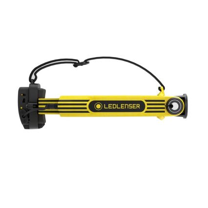 Ledlenser EXH6R - Dimmable Rechargeable LED Headlamp / 1900 mAh / IP68 / 250 lm / 15 h / Yellow