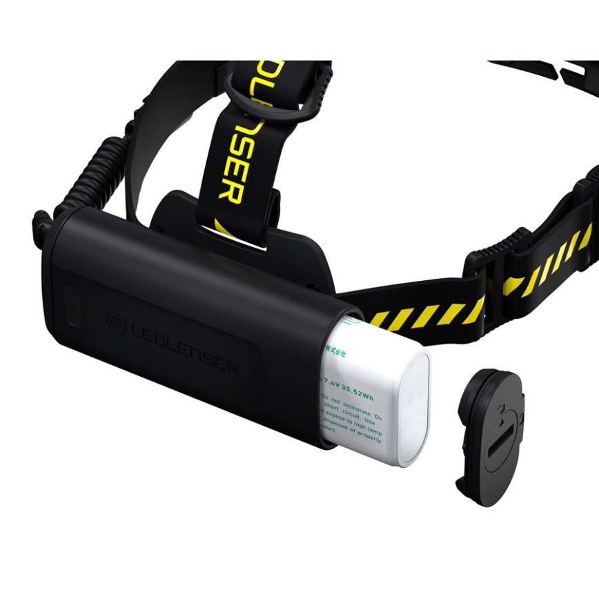 Ledlenser H15R WORK - Dimmable Rechargeable LED Headlamp LED/4800 mAh IP67 2500 lm 70 h Black