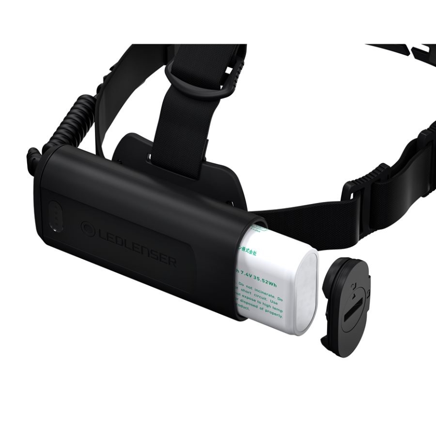 Ledlenser H19R CORE – Dimmable Rechargeable LED Headlamp, 4800 mAh, IP67, 3500 lm, 20 h, Black