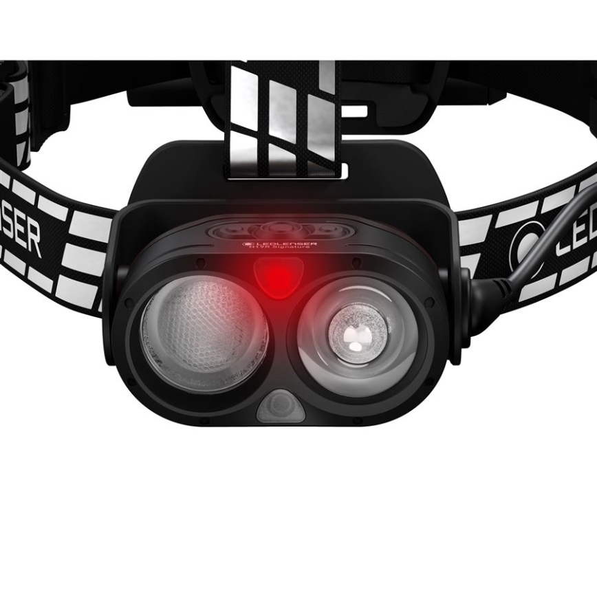 Ledlenser H19R SIGNATURE - Dimmable Rechargeable LED Headlamp LED/4800 mAh IP68 4000 lm 20 h Black