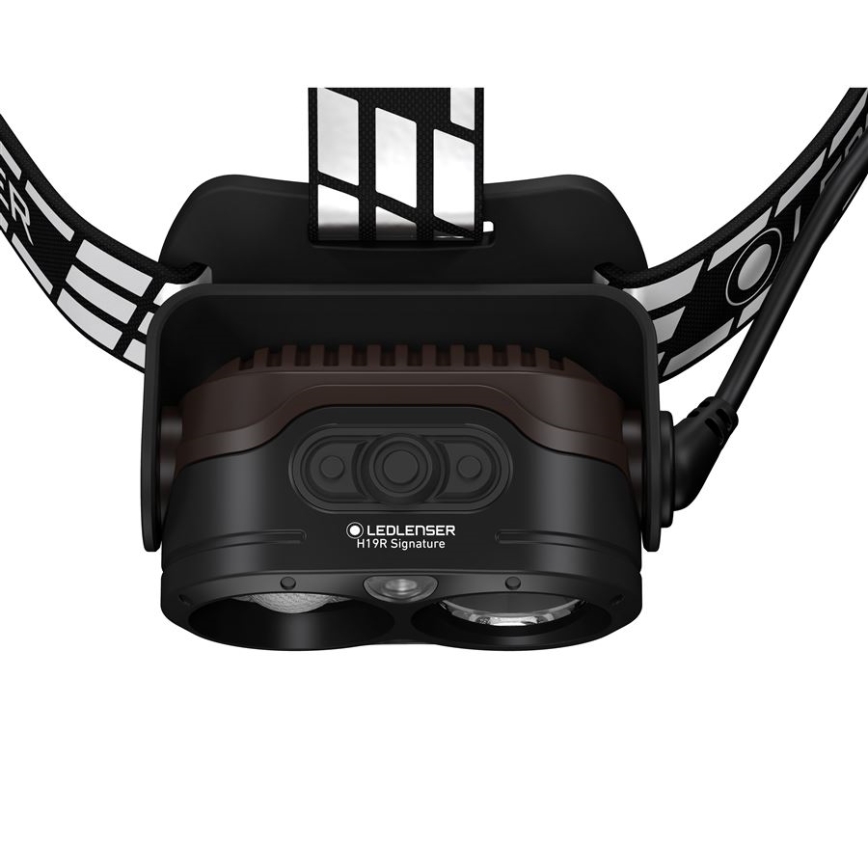 Ledlenser H19R SIGNATURE - Dimmable Rechargeable LED Headlamp LED/4800 mAh IP68 4000 lm 20 h Black