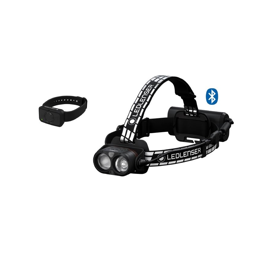 Ledlenser H19R SIGNATURE - Dimmable Rechargeable LED Headlamp LED/4800 mAh IP68 4000 lm 20 h Black