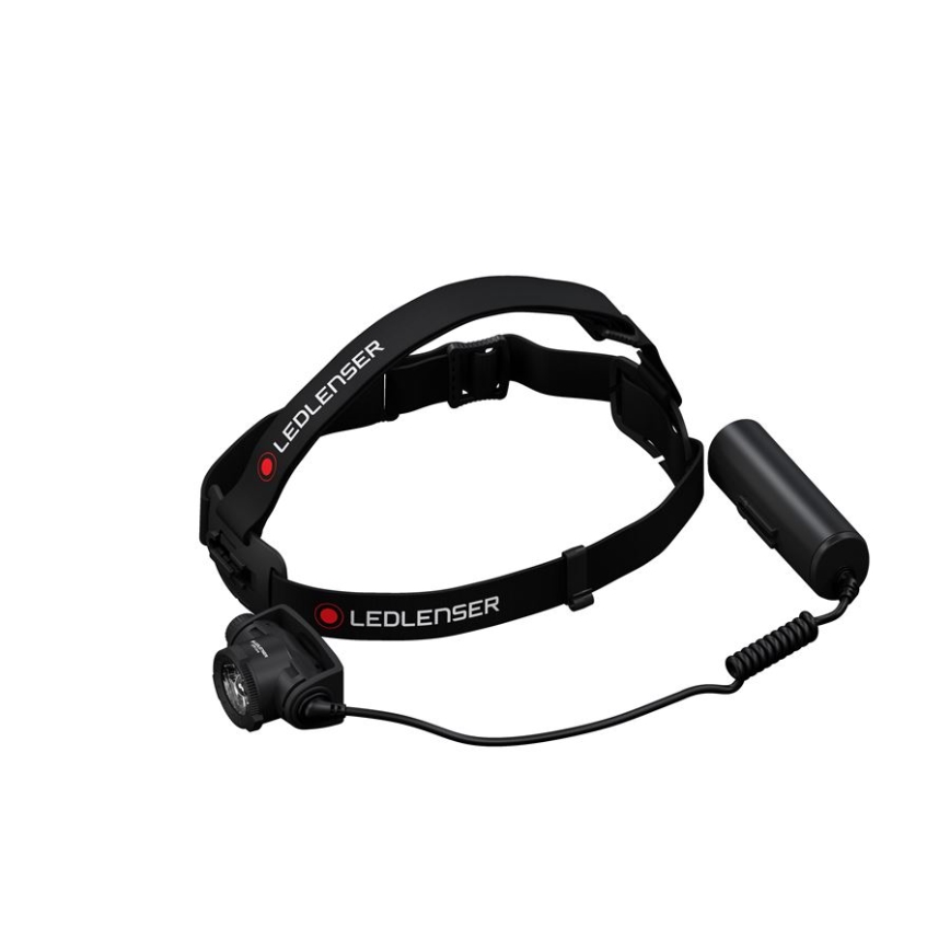 Ledlenser H7R CORE - Dimmable Rechargeable LED Headlamp, 4800 mAh, IP67, 1000 lm, 65 h, Black